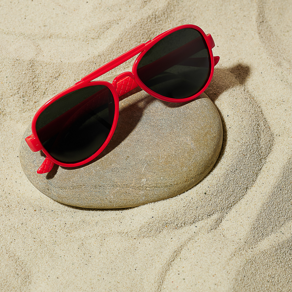 GALANTE Очки солнцезащитные детские, пластик, 121x39мм, 4 цвета, арт.№ 304-004