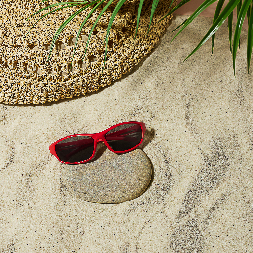 GALANTE Очки солнцезащитные детские, пластик, 131x32мм, 4 цвета, арт.№ 304-005