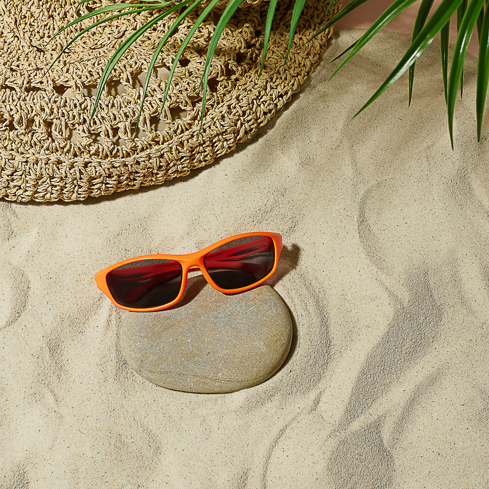 GALANTE Очки солнцезащитные детские, пластик, 131x32мм, 4 цвета, арт.№ 304-005