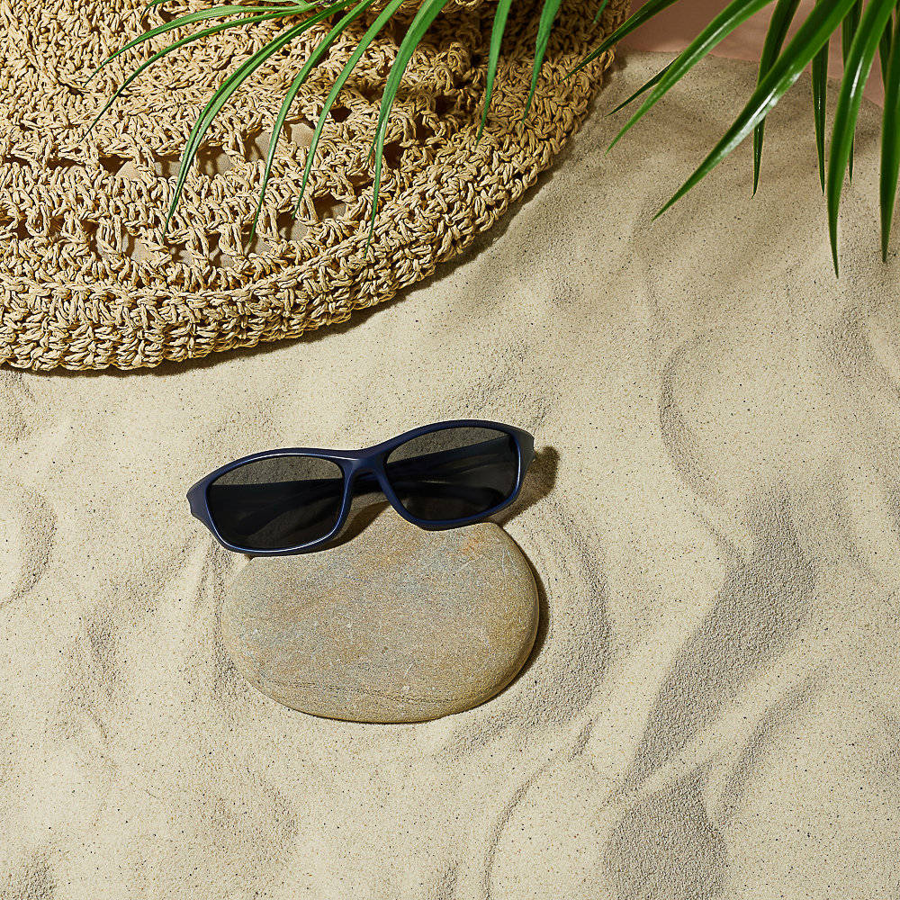 GALANTE Очки солнцезащитные детские, пластик, 131x32мм, 4 цвета, арт.№ 304-005