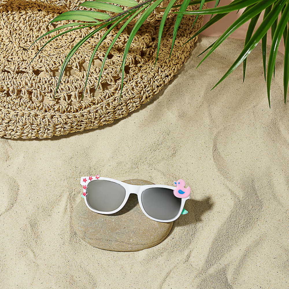 GALANTE Очки солнцезащитные детские, пластик, 123x36мм, 3 цвета, арт.№ 304-006