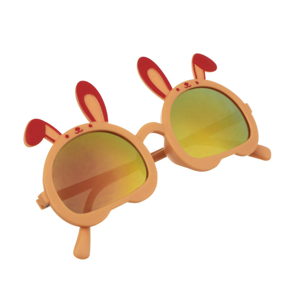 GALANTE Очки солнцезащитные детские, пластик, 127x35мм, 6 цветов, арт.№ 304-007