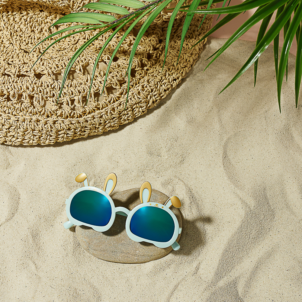 GALANTE Очки солнцезащитные детские, пластик, 127x35мм, 6 цветов, арт.№ 304-007