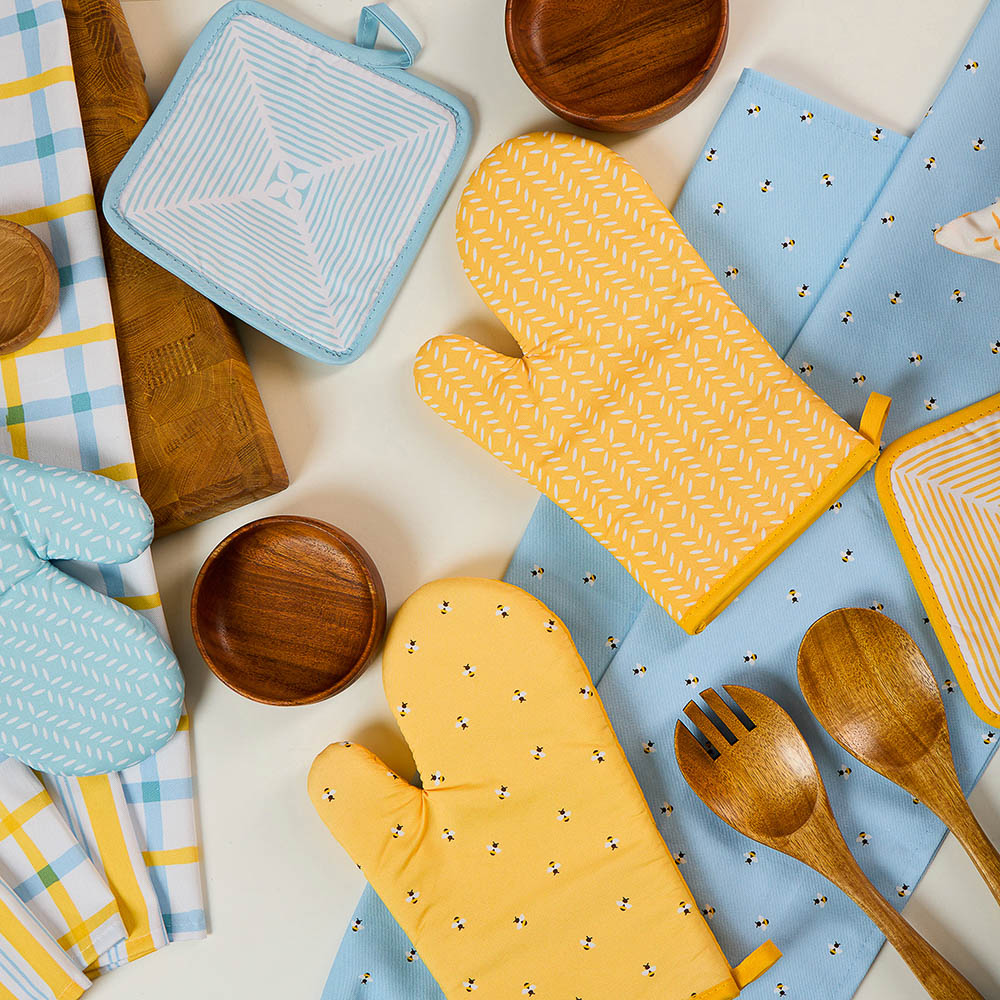 Прихватка-варежка тм PROVANCE Орра пчелки, 17х27 см, 100% полиэстер, арт.№ 493-172