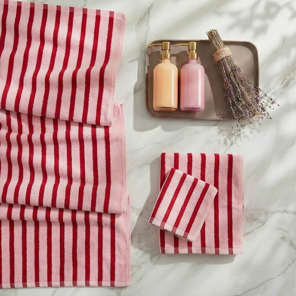 Полотенце махровое тм PROVANCE Черри 70х130см, 380 г/м2, 100% хлопок, 2 дизайна, арт.№ 484-228