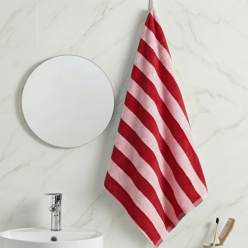 Полотенце махровое тм PROVANCE Черри 70х130см, 380 г/м2, 100% хлопок, 2 дизайна, арт.№ 484-228