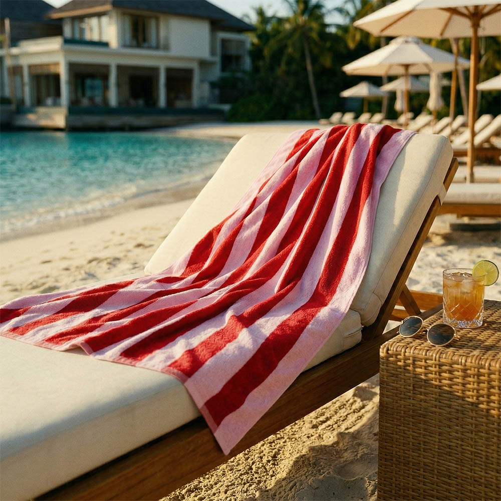 Полотенце махровое тм PROVANCE Черри 70х130см, 380 г/м2, 100% хлопок, 2 дизайна, арт.№ 484-228