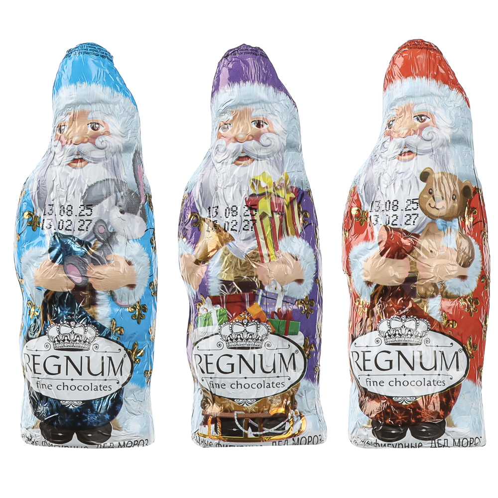 Шоколадная фигурка Дед Мороз REGNUM 25г, арт.№ 347-508