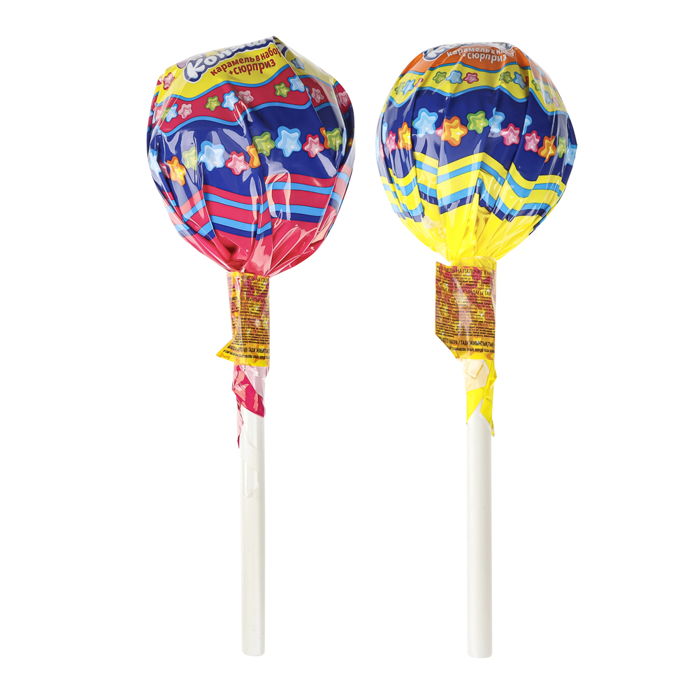 Карамель на палочке в наборе с подарком "Лизунец MAXI Няшка Коняшка" 112гр, арт.№ 347-510