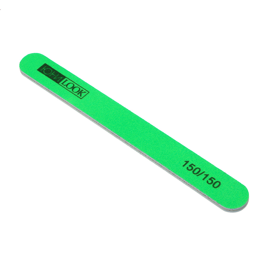 Пилка шлифовальная тм ЮL 2-х сторонняя, 150/150 грит, ЭВА, пластик, 17,8 см, 4 цвета, арт.№ 305-461