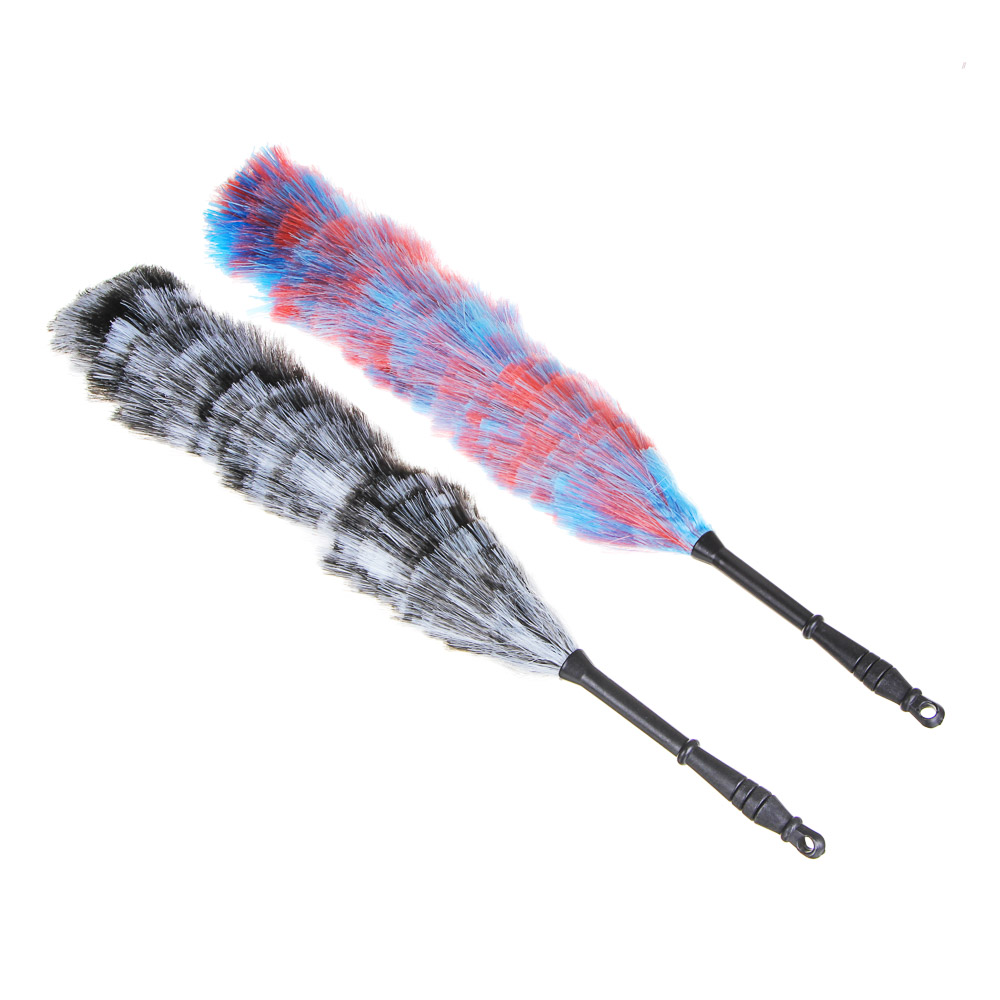 VETTA Щетка-сметка для пыли, пластик, 70 см, 2 цвета, арт.№ 445-178