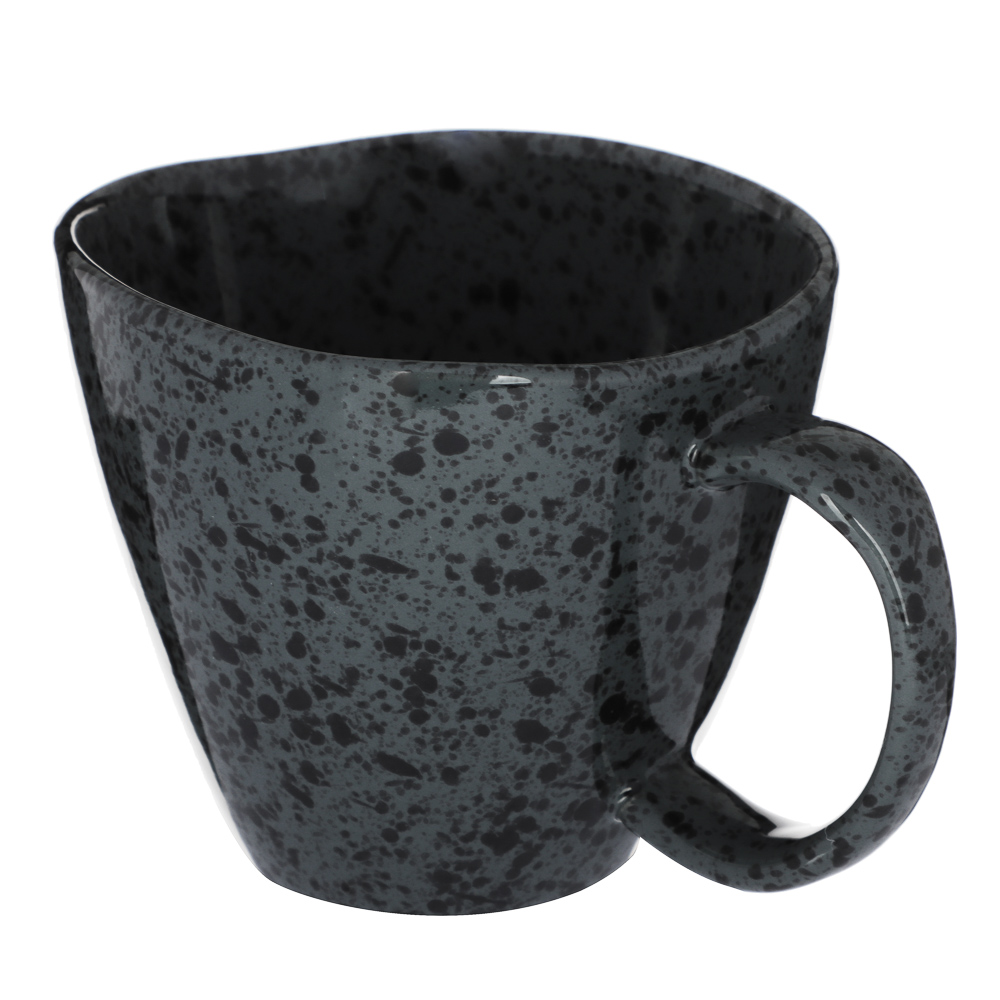 Ivlev Chef Оникс Кружка, 350мл, 13,5х9,5х8см, фарфор, арт.№ 816-343