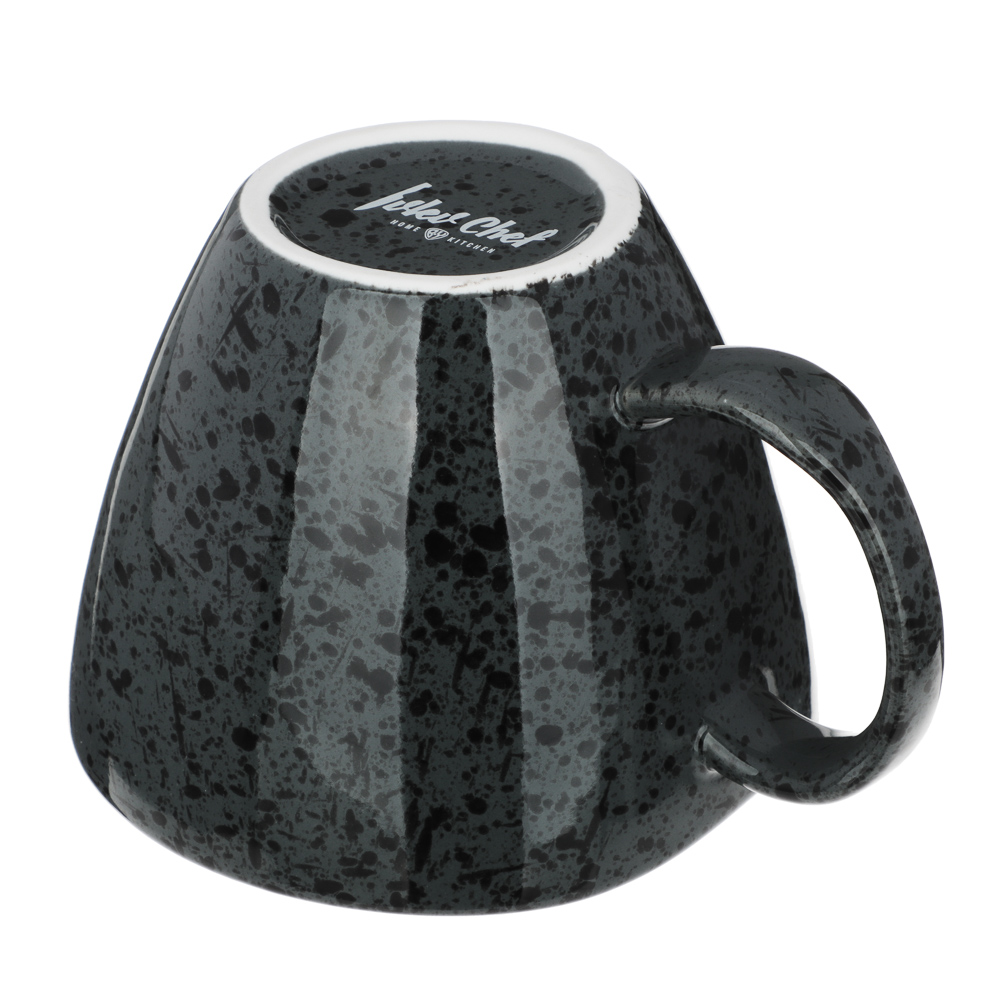 Ivlev Chef Оникс Кружка, 350мл, 13,5х9,5х8см, фарфор, арт.№ 816-343