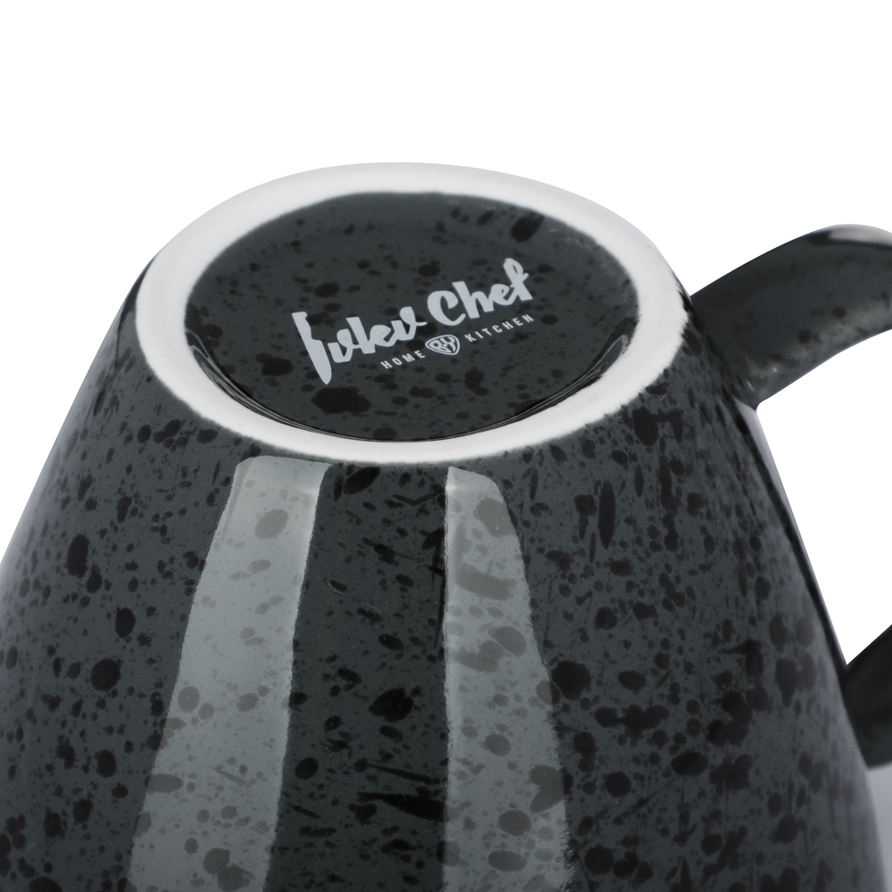 Ivlev Chef Оникс Кружка, 350мл, 13,5х9,5х8см, фарфор, арт.№ 816-343