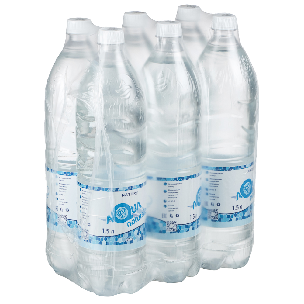 BY AQUA NATURALE Вода натуральная, 1,5 л. негазированная, арт.№ 201-004