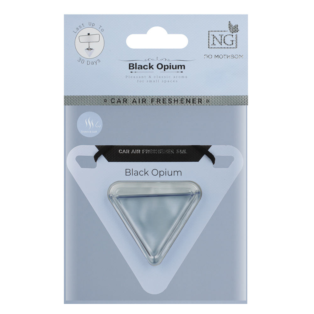 Ароматизатор подвесной тм NEW GALAXY, CRYSTAL 5 мл, Black Opium, арт.№ 794-716
