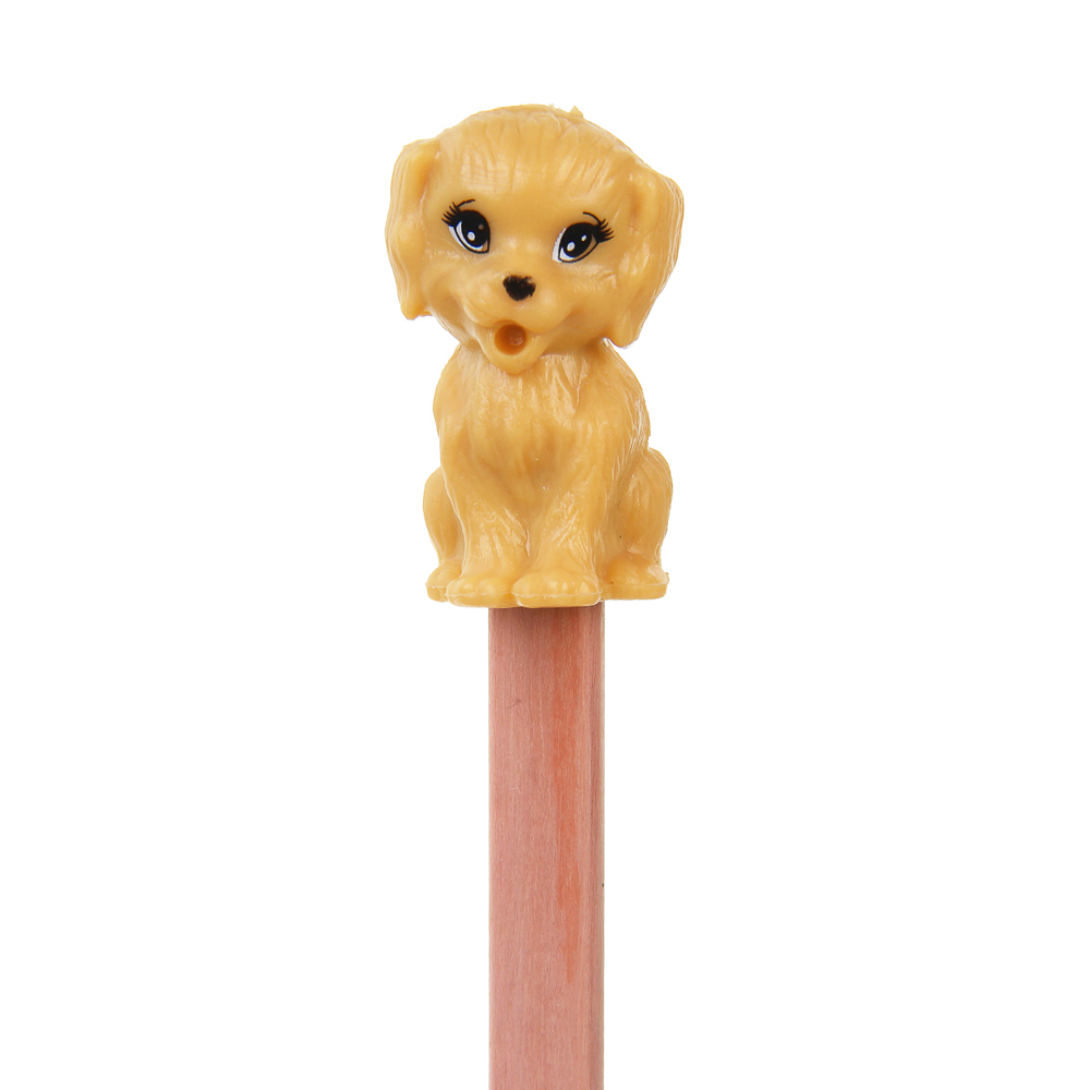 ИГРОЛЕНД Кукла 9 см с питомцем, ABS, PP, 9,5х2,5х12,5 см, 4 дизайна, арт.№ 436-145