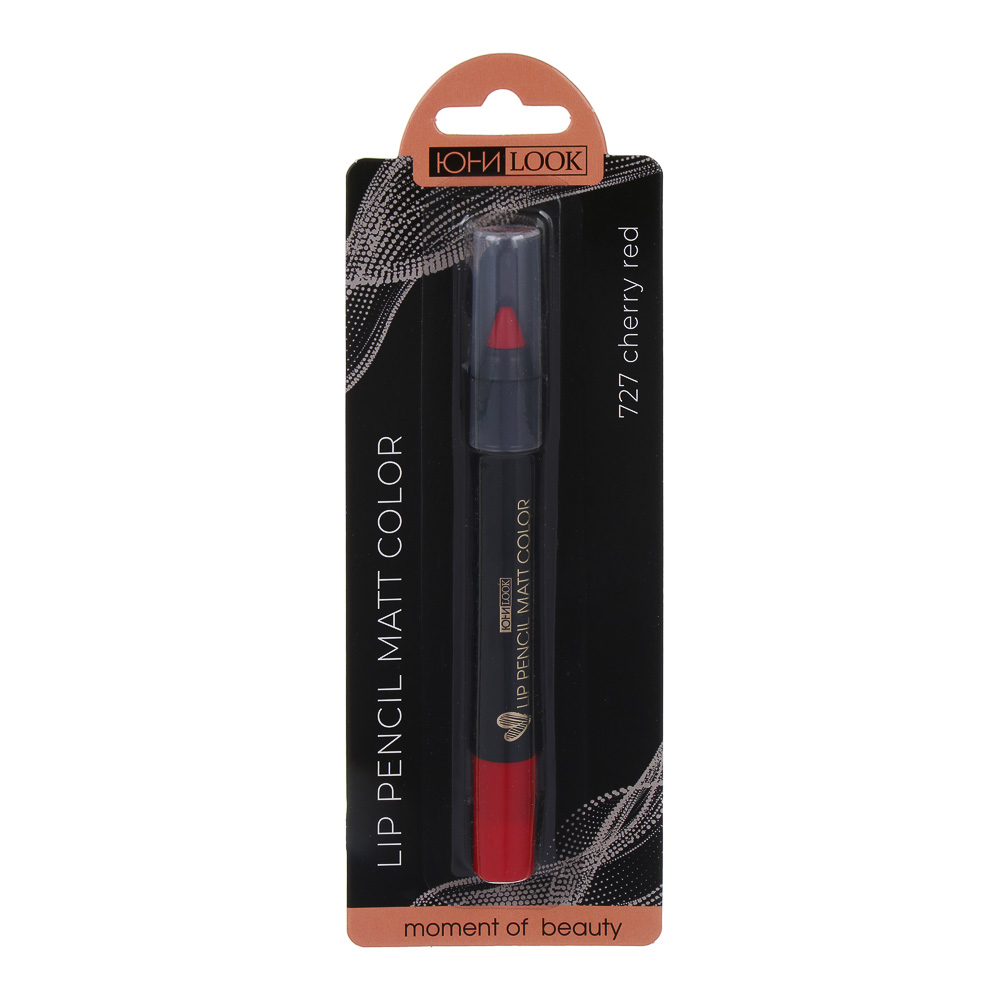 ЮНИLOOK Карандаш-помада для губ с матовым эффектом, 3,8 гр, 3 тона, арт.№ 330-571