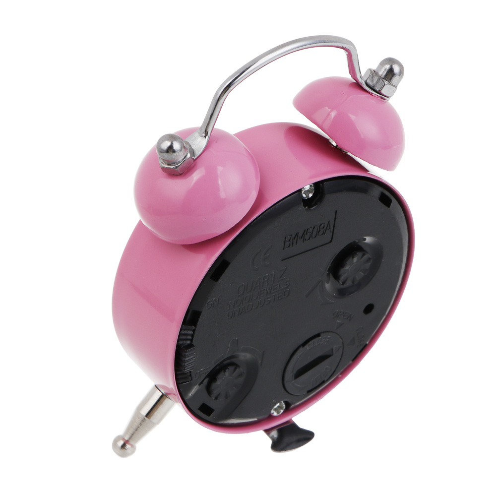 Будильник тм LADECOR CHRONO 5x2,5x7,5 см, пластик, металл, стекло, 1xLR44, 5 видов, арт.№ 529-331