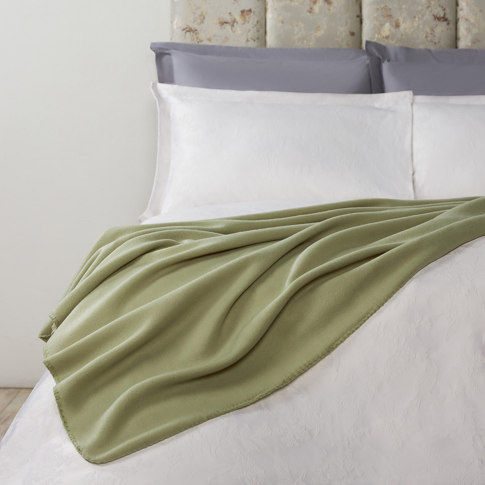 PROVANCE Эвкалипт Плед флис, 150х200см, 130гр/м, зеленый, арт.№ 486-007