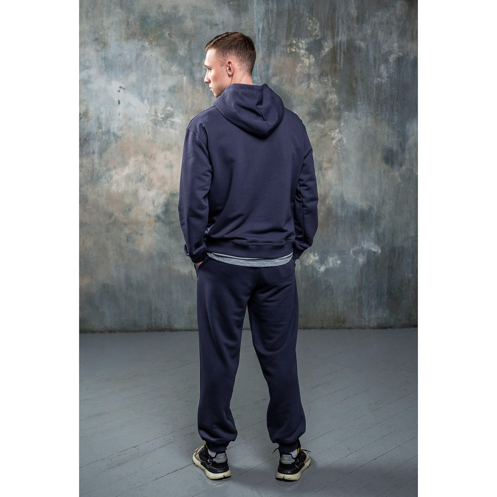 BY Толстовка мужская, хлопок, размеры S-XXL, цвет графит, арт.№ 830-692