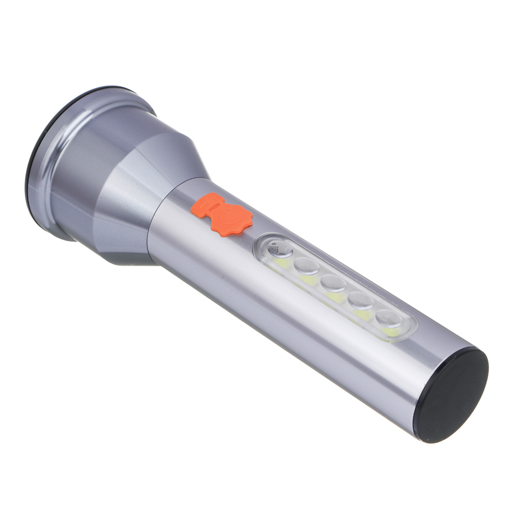 Фонарь рабочий тм ЕРМАК, LED СОВ, 4 режима, 1200мАч, зарядка Type-C, алюминий, пластик, 143х49х29 мм, арт.№ 209-024