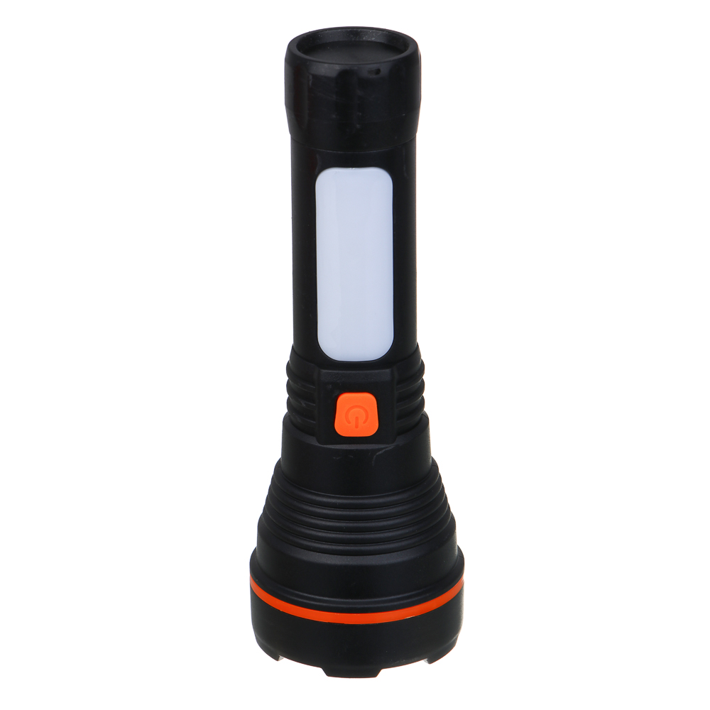 Фонарь рабочий тм ЕРМАК, XPE+7LED, 4 режима, 600мАч, пластик, 165х55х55 мм, зарядка USB, арт.№ 209-025