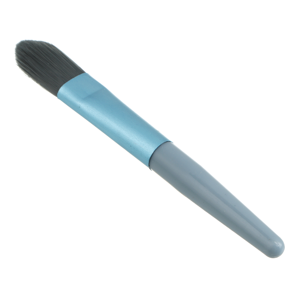 Кисти для визажа 8 шт тм ЮНИLOOK ,пластик, металл, иск.ворс, ПУ, 10,5-12 см, 3 цвета, арт.№ 357-360