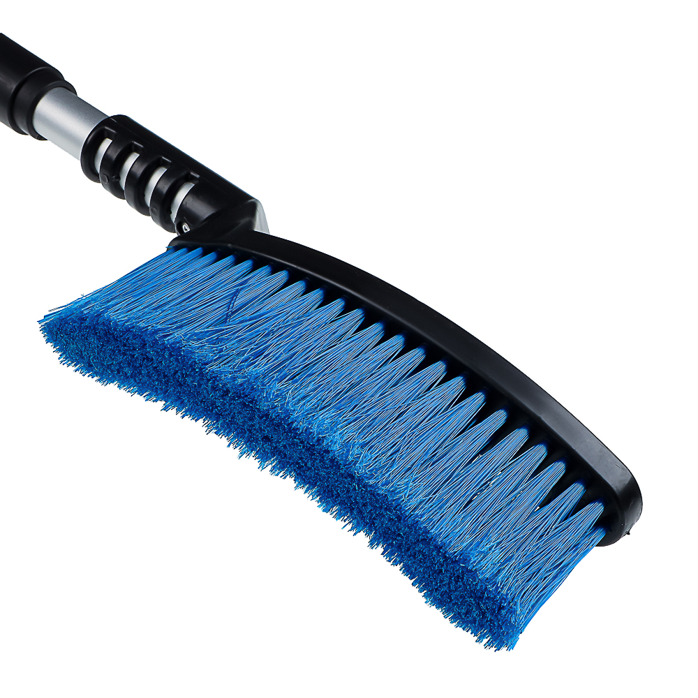 Oktan FLAP Щетка для уборки снега со скребком, телескопическая ручка, 70-100см, черная, арт.№ 775-063