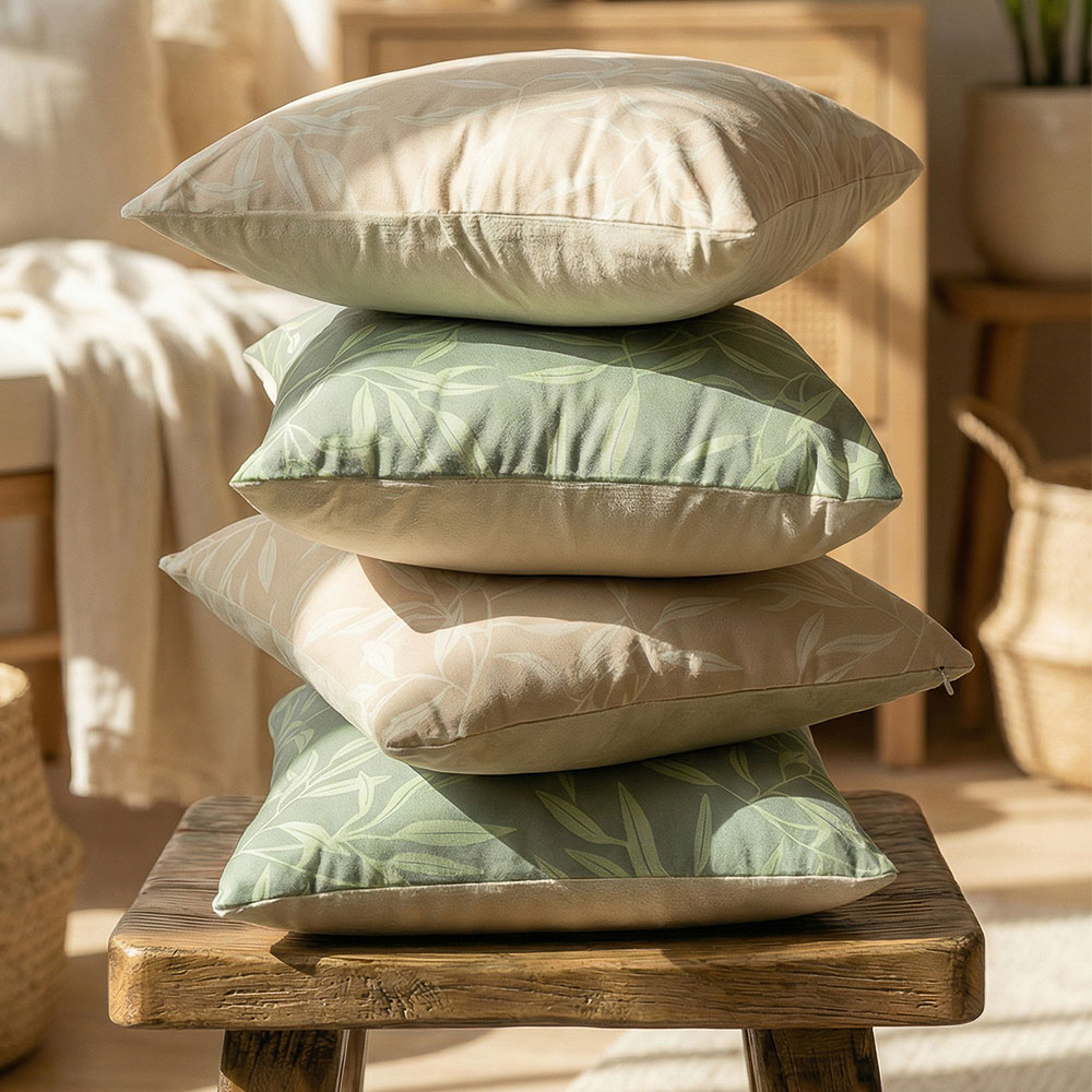 PROVANCE Мосс Подушка декоративная 40х40см, 100% полиэстер, 2 дизайна, арт.№ 486-229