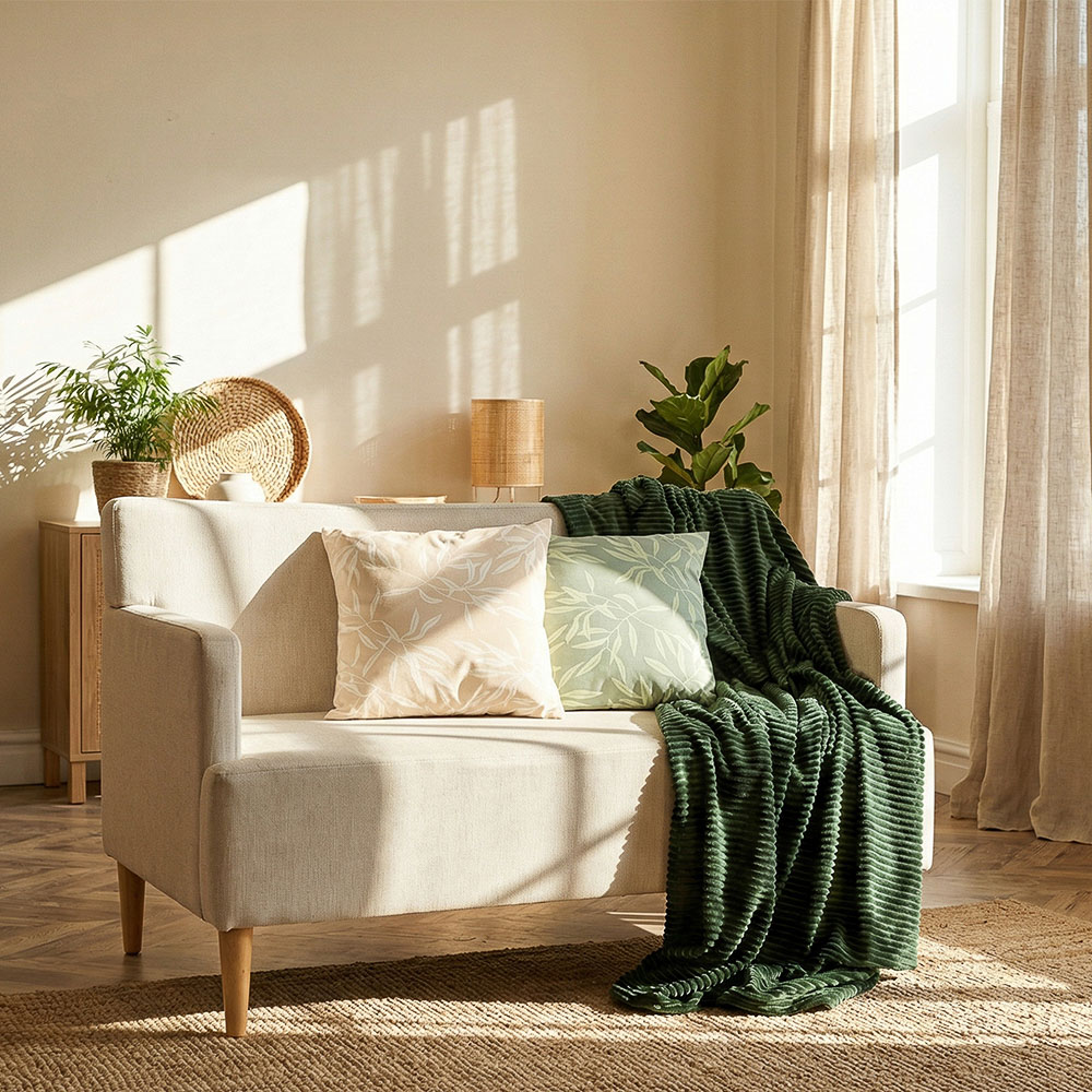 PROVANCE Мосс Подушка декоративная 40х40см, 100% полиэстер, 2 дизайна, арт.№ 486-229