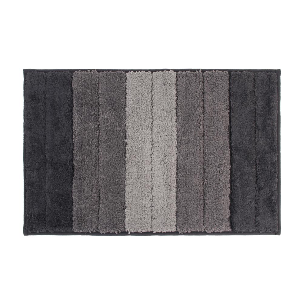 Коврик для ванной комнаты тм VETTA Gradient, микрофибра 600г + TPR 700г, 60x40см, 2 цвета, арт.№ 462-827
