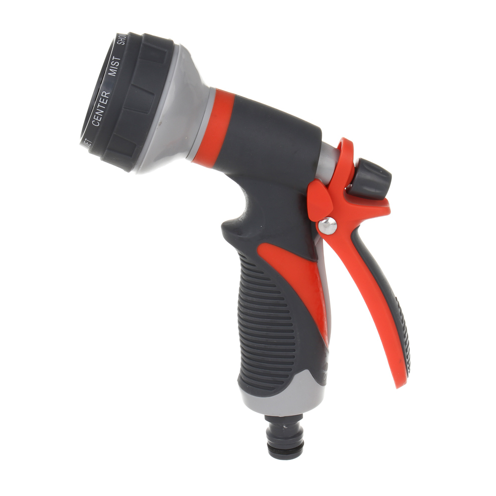 INBLOOM Пистолет-разбрызгиватель, 8 режимов, эргономичная ручка, ABS, TPR, арт.№ 161-013