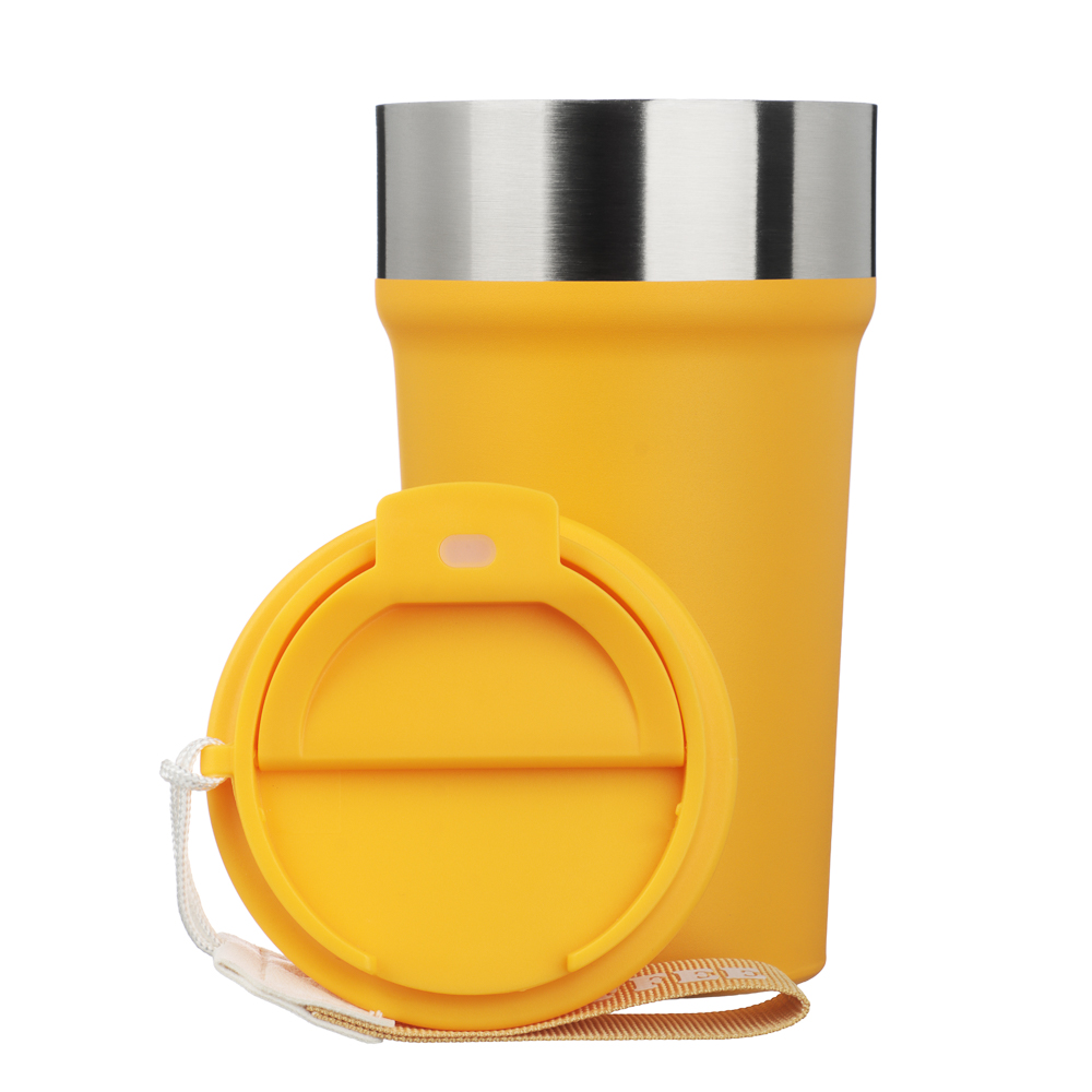 Термос-кружка тм SATOSHI Ботаника 550мл, нерж.сталь, 3 цвета, арт.№ 841-904