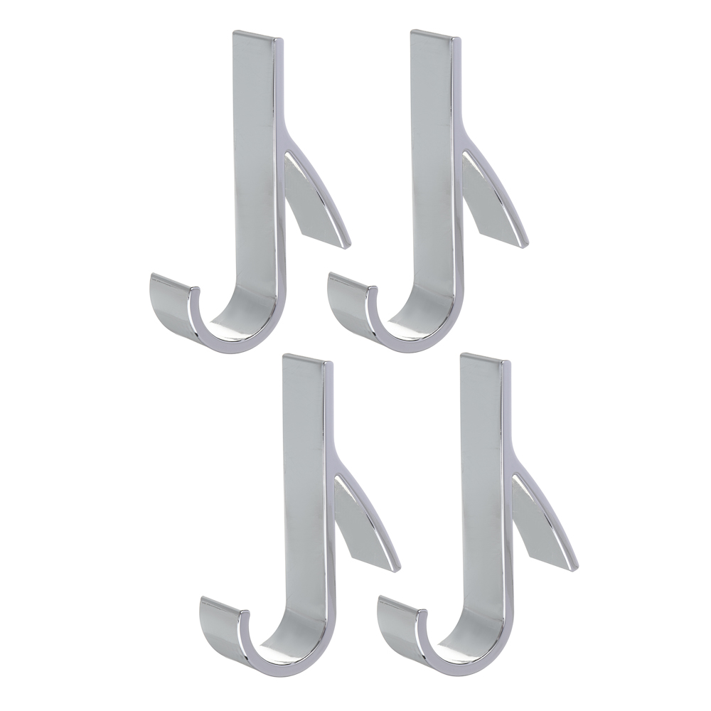 VETTA Крючки для ванной на радиатор обогрева, 4шт, полистирол, металл, арт.№ 478-316