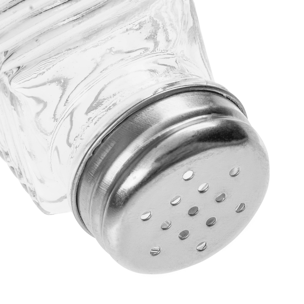 Солонка 8,8х3,4см, стекло, сталь, арт.№ 828-265