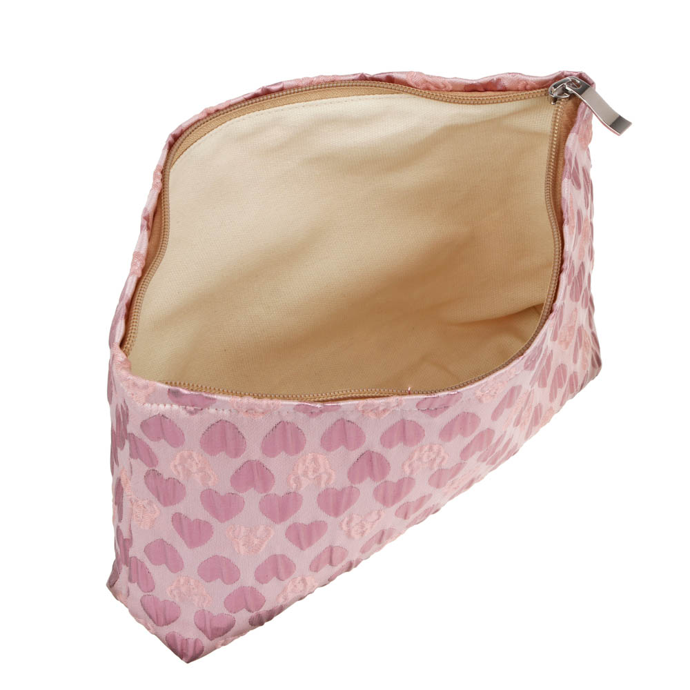 Косметичка, 26x5,5x18 см, цвет розовый, полиэстер, арт.№ 504-005