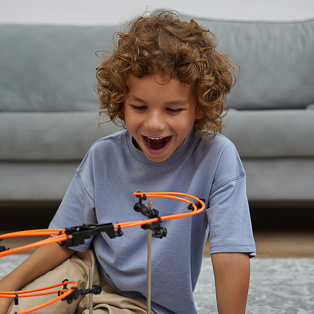 BY Education Конструктор "Кинетический" 127 дет, 2 шарика, ABS, PP, металл, 35,5х23,5х7см, арт.№ 859-063