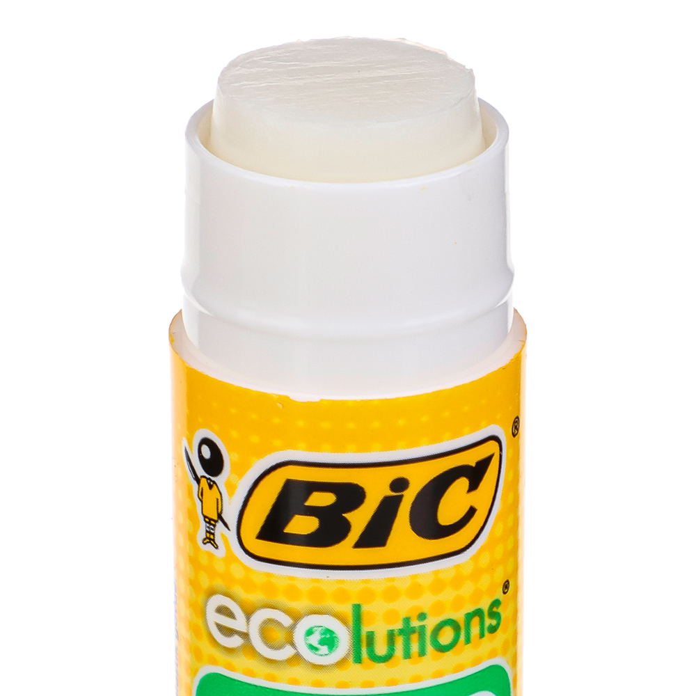 BIC Клей-карандаш "Эколюшен", прозрачный, твердый, нетоксичный, 8 г, арт.№ 586-041