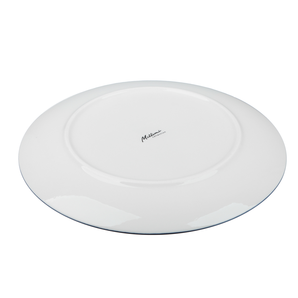 Тарелка подстановочная 26,7см, тм MILLIMI, Элеганс, фарфор, арт.№ 816-039