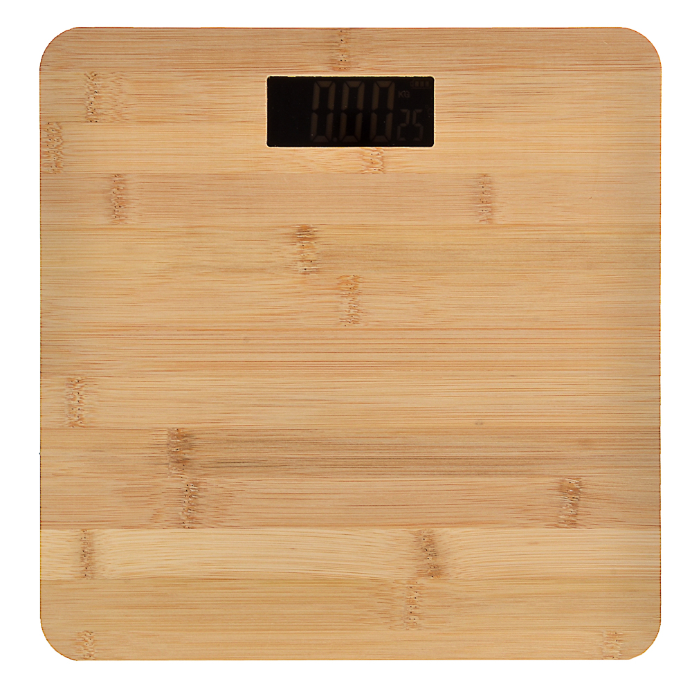 LEBEN Весы напольные электронные, ЖК-дисплей, макс. нагр.до 180кг, 28х28х0,5см, "Паркет", арт.№ 487-056