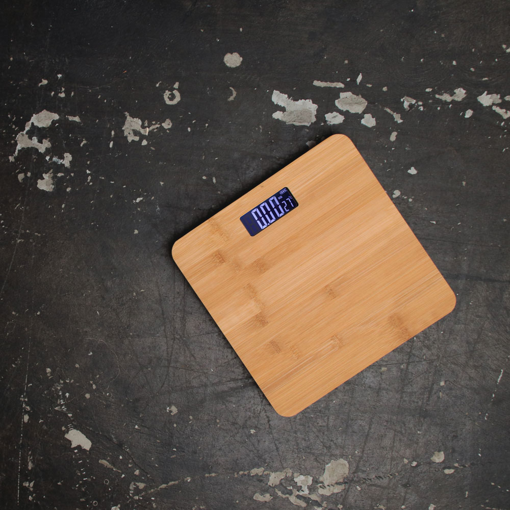 LEBEN Весы напольные электронные, ЖК-дисплей, макс. нагр.до 180кг, 28х28х0,5см, "Паркет", арт.№ 487-056