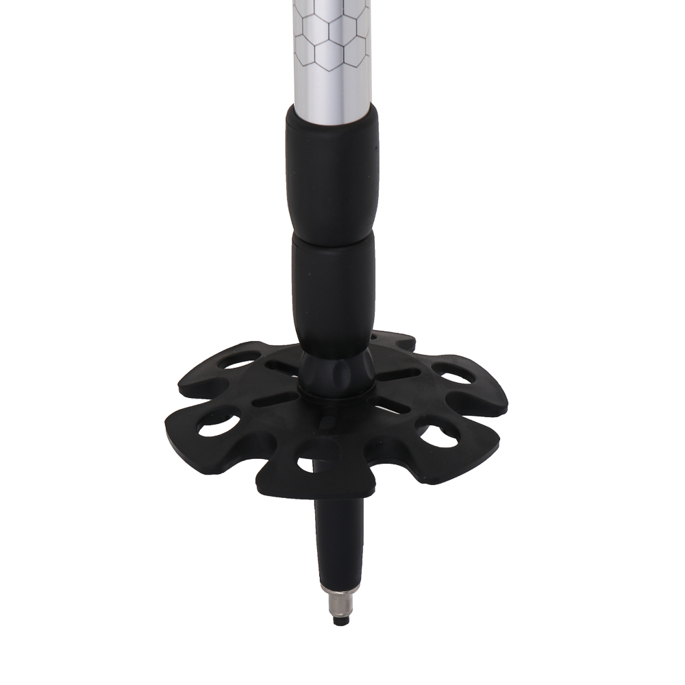 Набор палок для скандинавской ходьбы тм BY SPORT, 2шт, телескопические 65-135см, алюм 6061, пробка, арт.№ 190-028