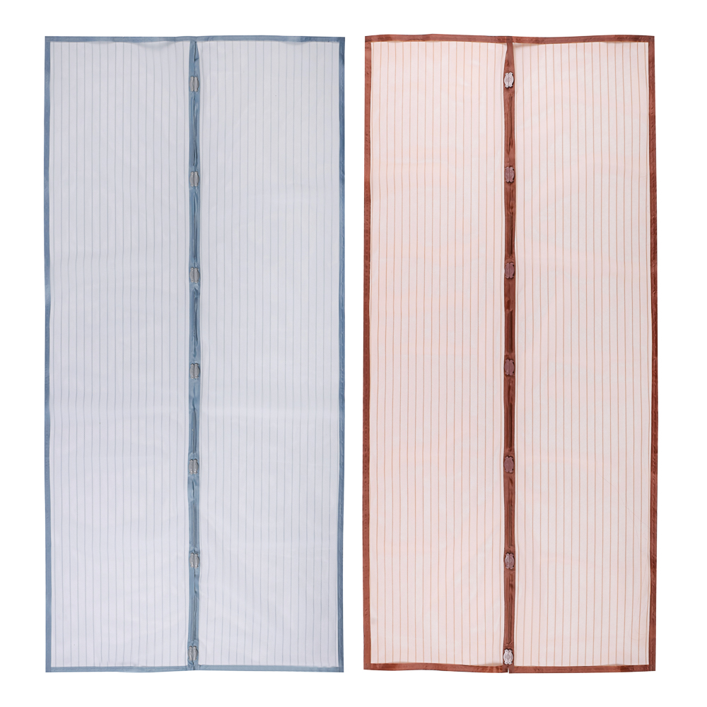 Москитная сетка для дверей тм INBLOOM на магнитах, 1,0х2,1м, полиэстер, 2 цвета, арт.№ 159-188