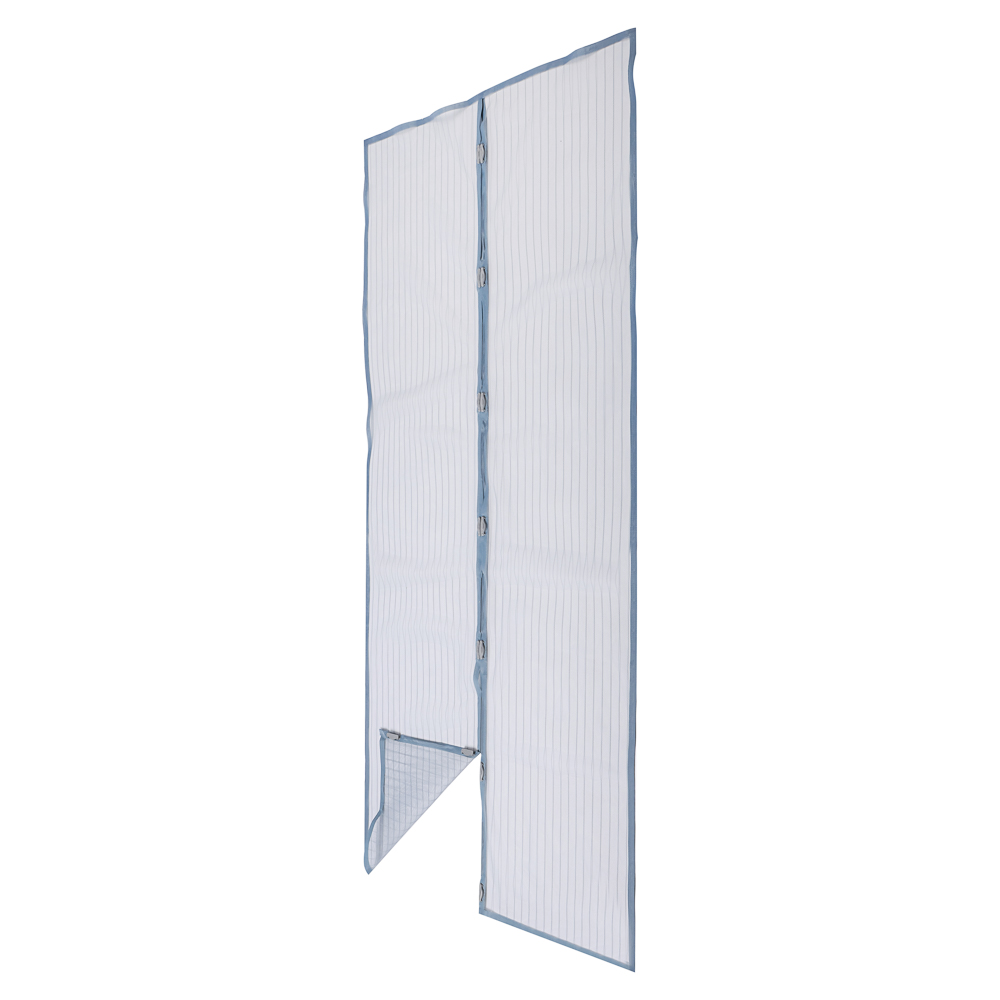 Москитная сетка для дверей тм INBLOOM на магнитах, 1,0х2,1м, полиэстер, 2 цвета, арт.№ 159-188