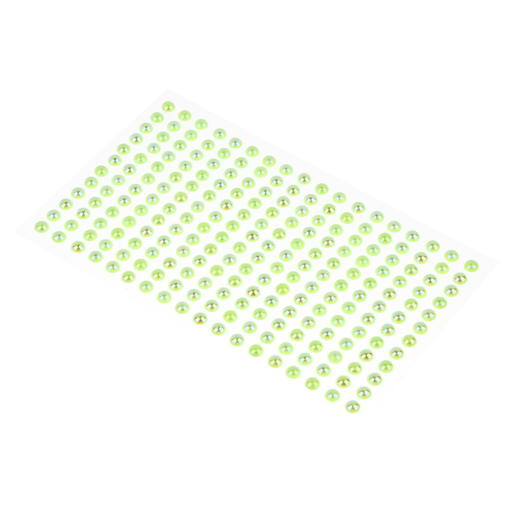 LADECOR Наклейка декоративная "Волшебные жемчужинки 0,7", пластик, 22,5х10см, 6-7 цветов, арт.№ 503-488