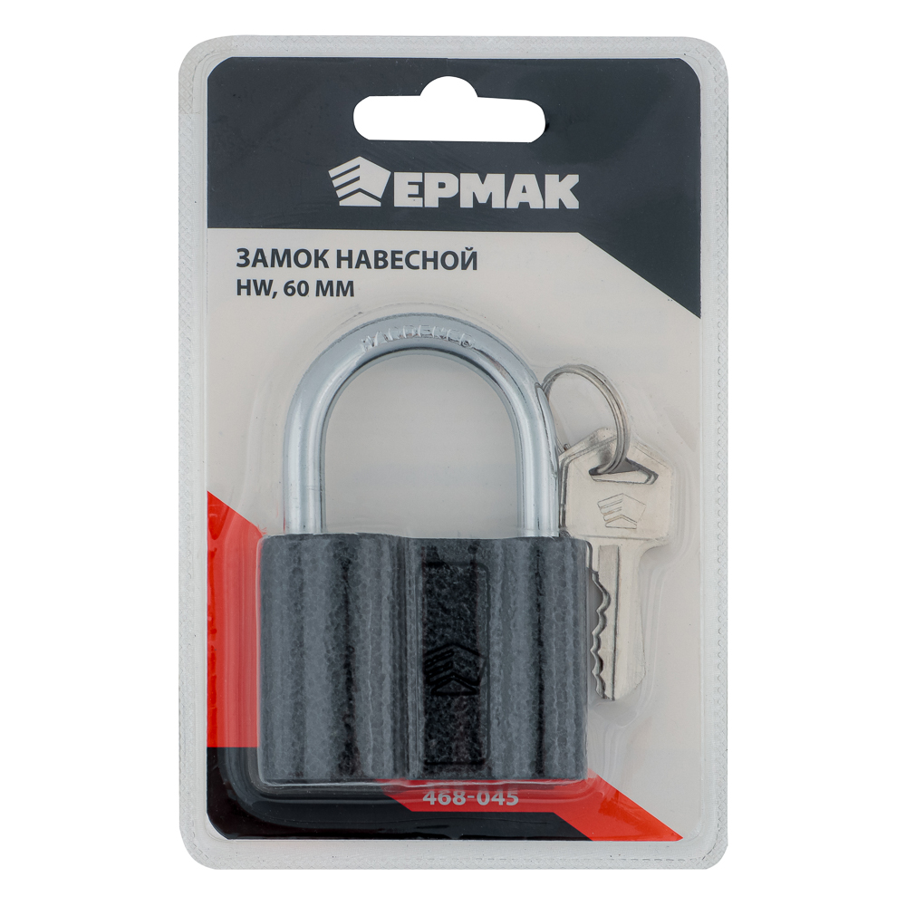 ЕРМАК Замок навесной HW BC-22 60мм, арт.№ 468-045