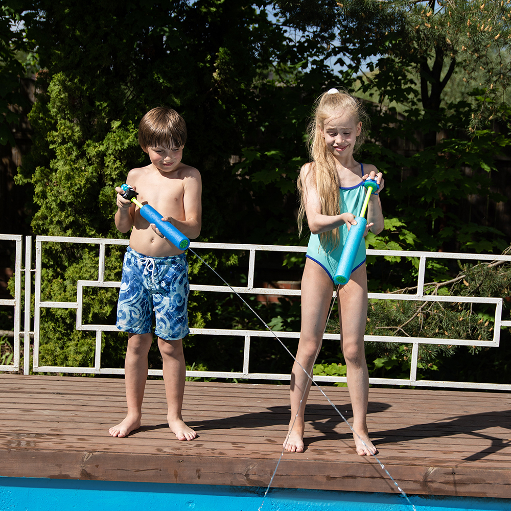 SILAPRO Помповая пушка, 35х5см, пластик, 3 вида, арт.№ 134-225