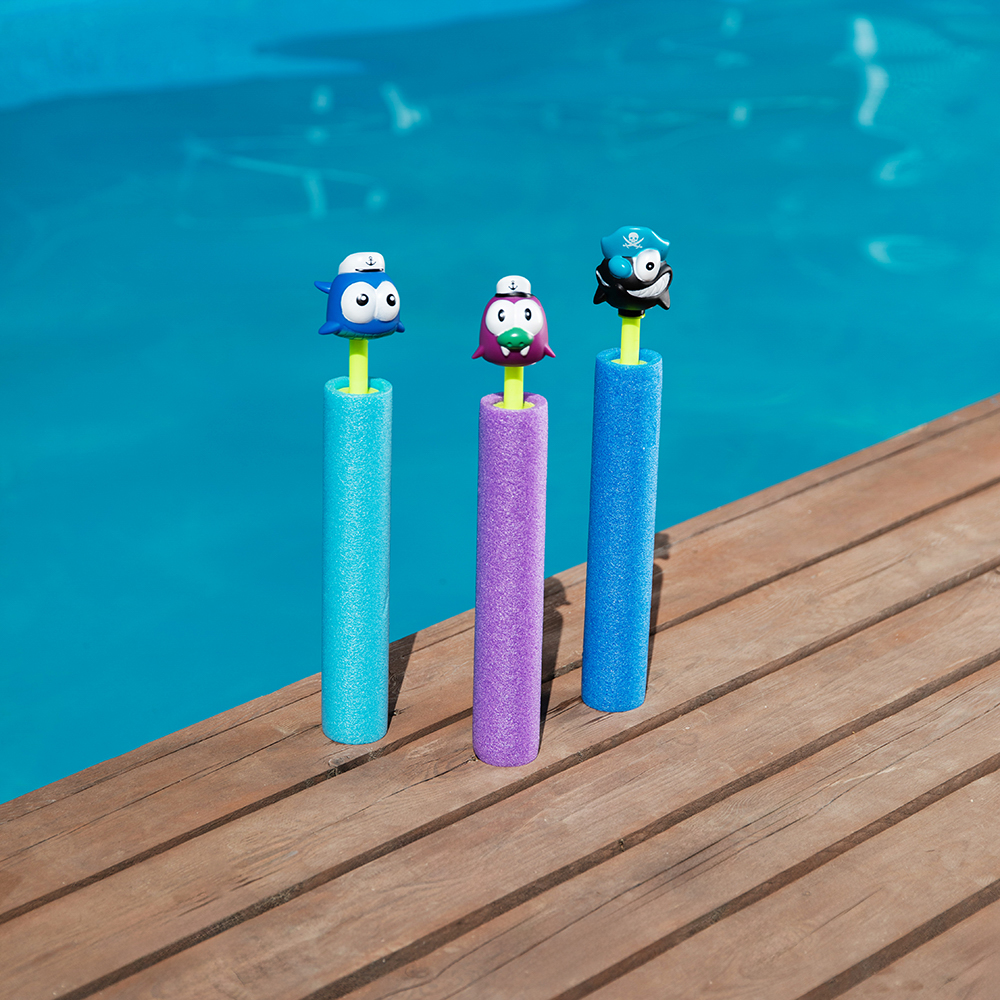 SILAPRO Помповая пушка, 35х5см, пластик, 3 вида, арт.№ 134-225