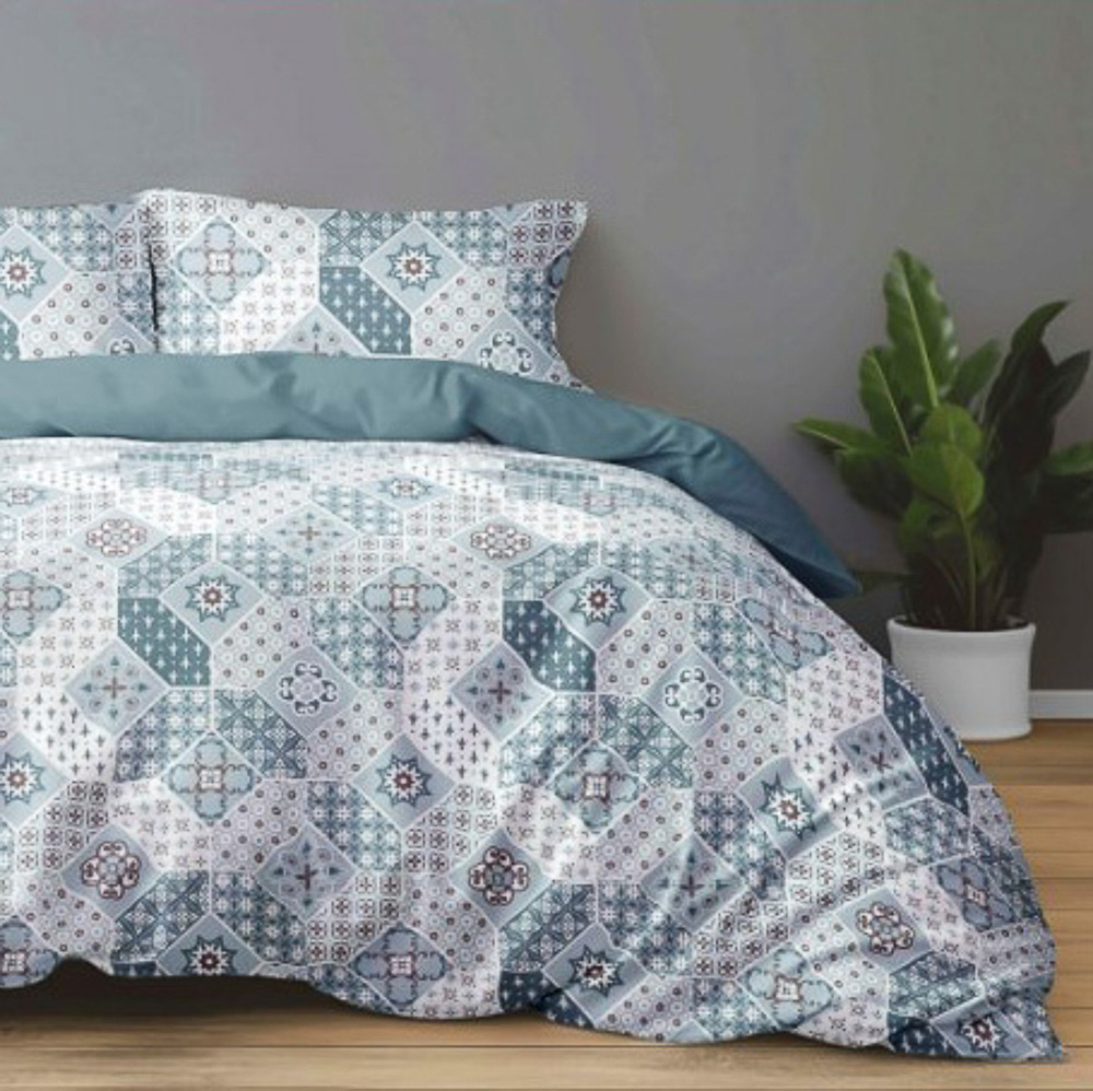 PROVANCE Стандарт Простыня на резинке 180х200х20см, 100% хлопок, бязь, 4 дизайна, арт.№ 432-277